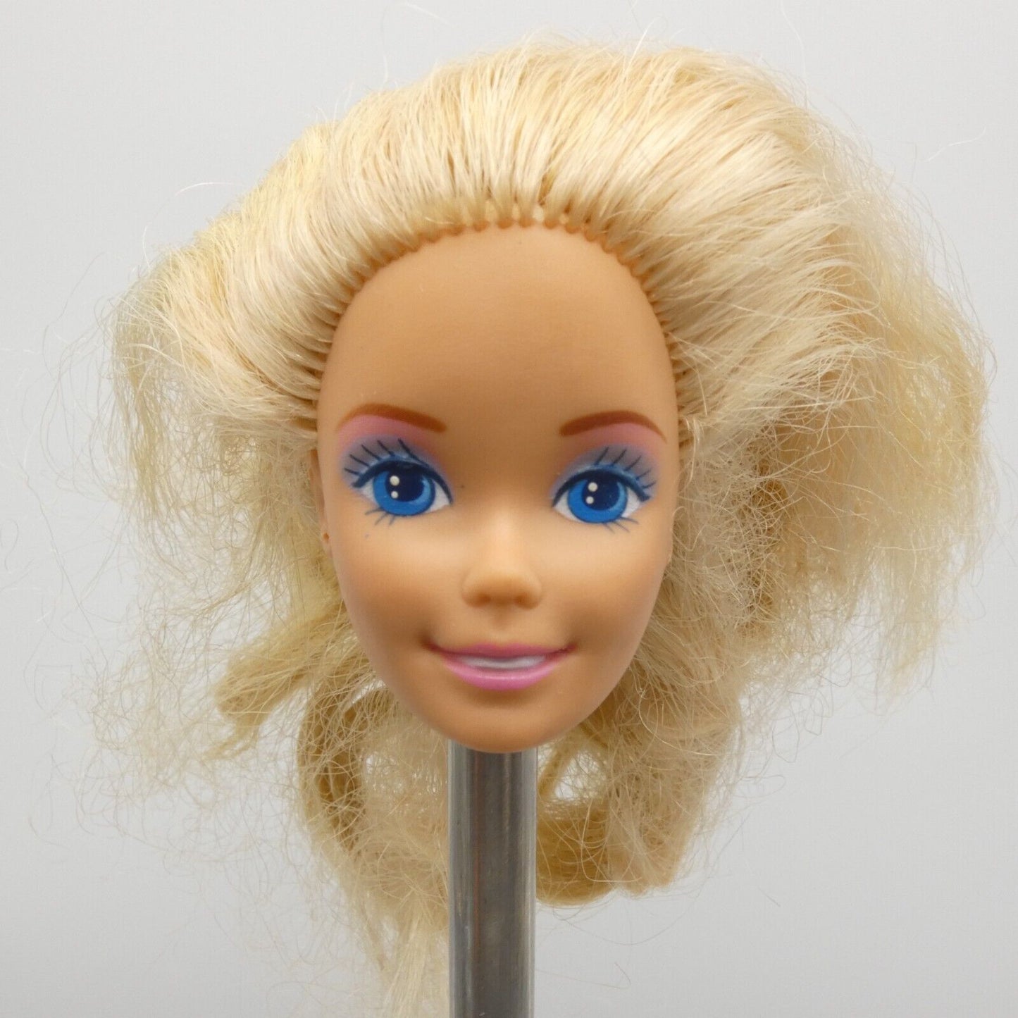 Barbie Animal Lovin' Doll Head Superstar Face Wavy Blonde Hair 1988 Mattel 1350