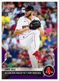 2021 Topps Now Purple Chris Sale 21/25 Boston Red Sox #660