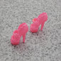 Barbie Doll Size Shoes High Heel Pink Open Toe Sandals For Articulated Clone