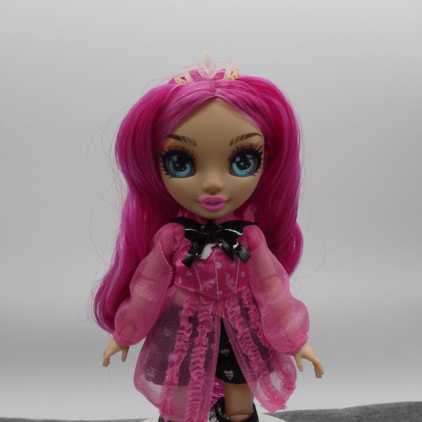 Rainbow High Jr Stella Monroe Doll Redressed as Draculaura Gen 3 Monster High