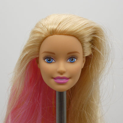 Barbie Dreamtopia Royal Ball Doll Head Millie Blonde Pink Hair Light Skin GFR45