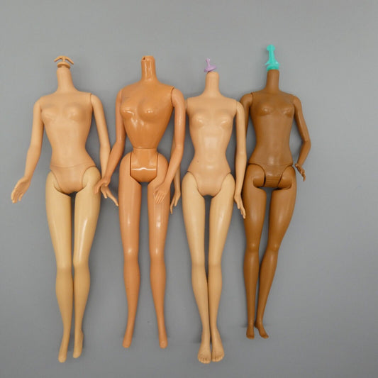 Barbie Doll Bodies Lot For Parts Or Repair Flaws Present TLC Various Models R18