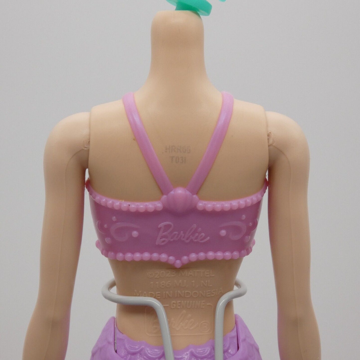 Barbie Dreamtopia Mermaid Doll Body Light Skin Purple Pink Tail 2023 HRR06 A