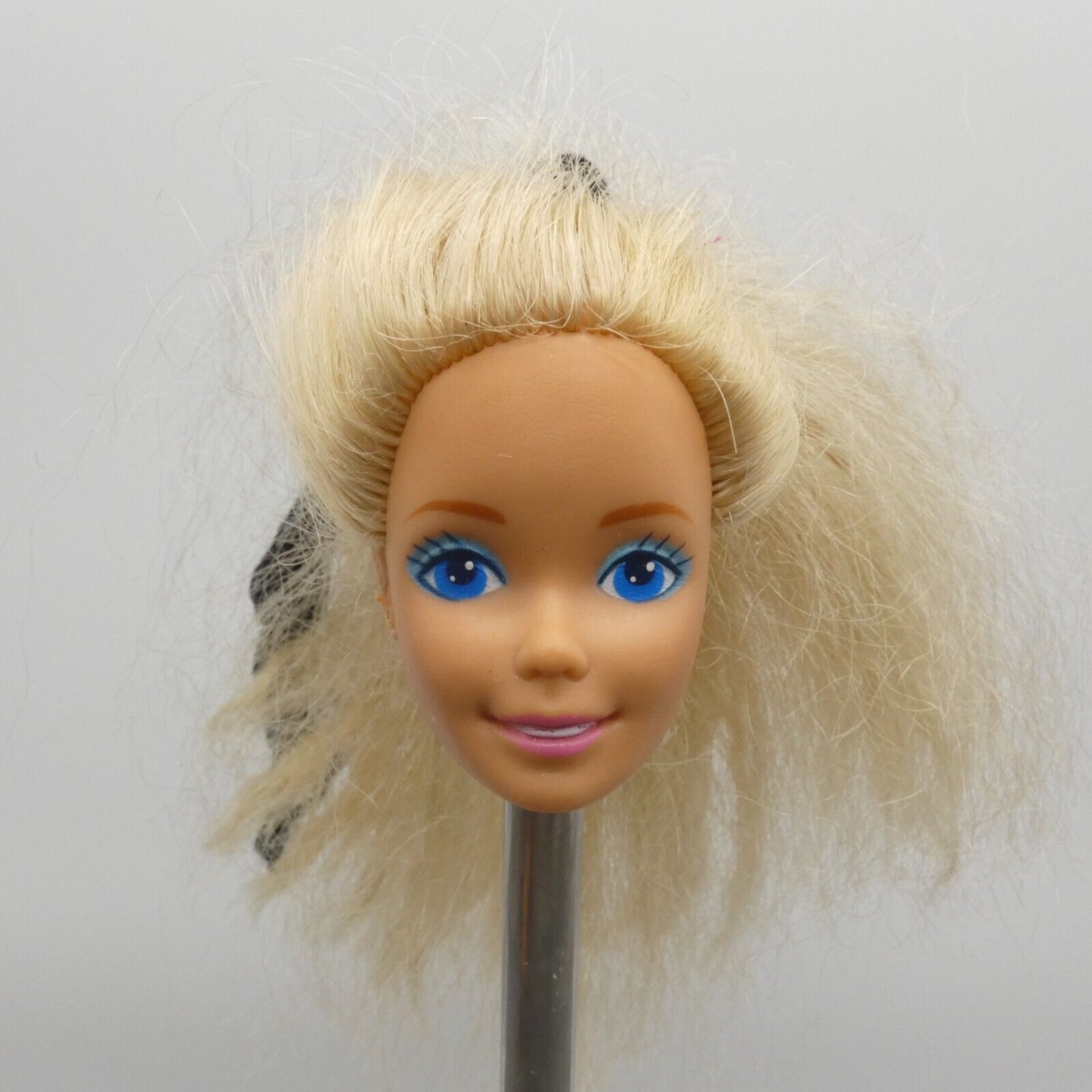 Barbie Feeling Fun Doll Head Superstar Face Wavy Crimped Hair 1988 Mattel 1189