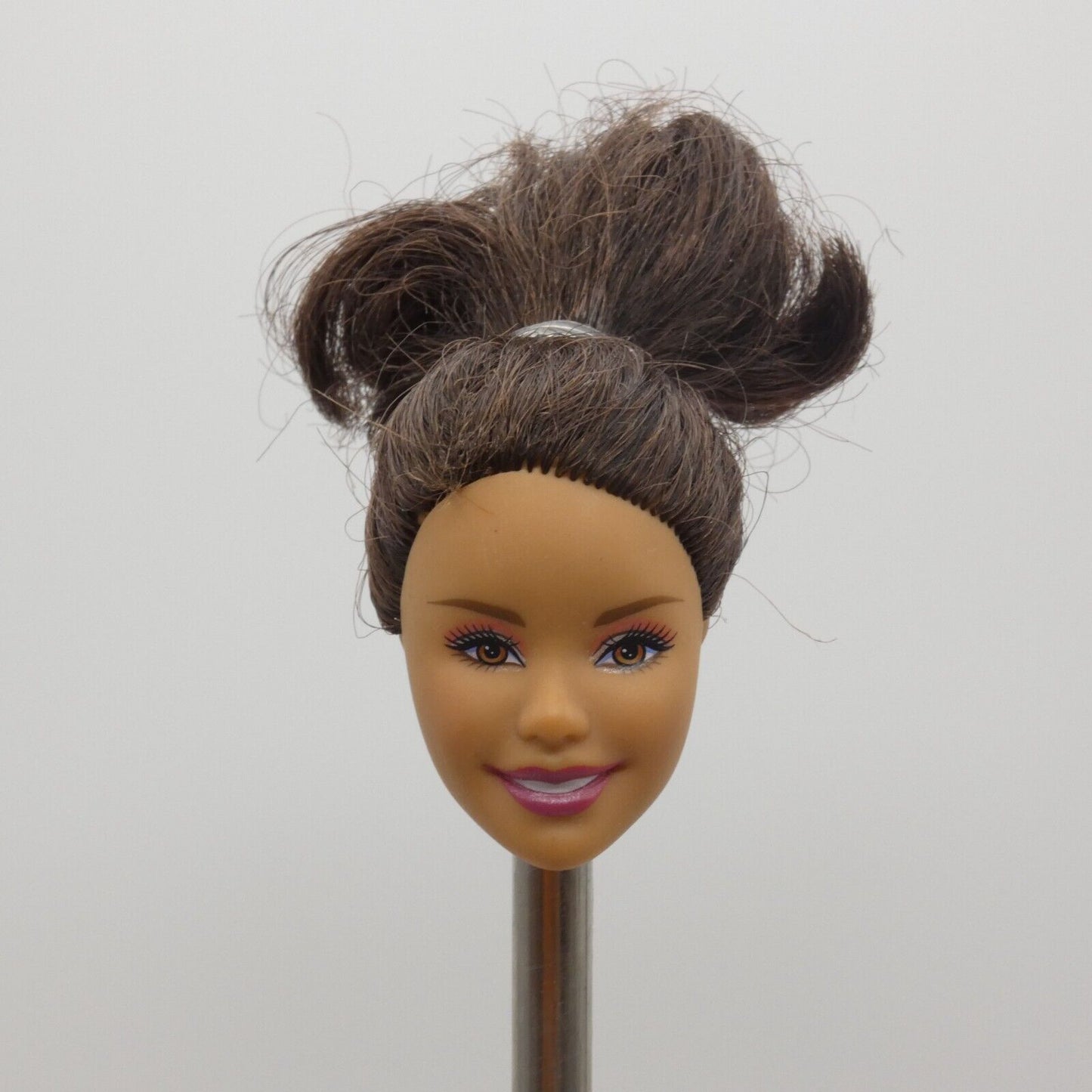 Disney High School Musical Gabriella Doll Head Only Brown Brunette 2009 Mattel B