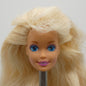 Barbie Troll Doll Head SuperStar Face Blonde Medium Light Skin 1993 Mattel 10257