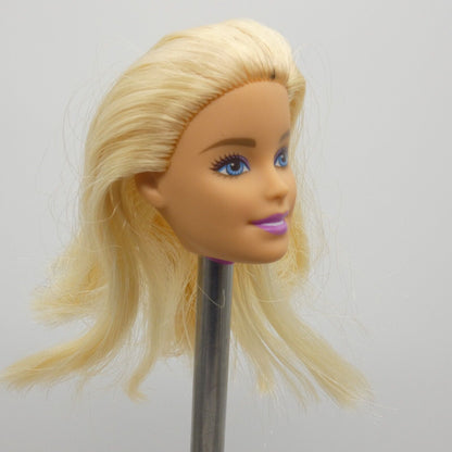 Barbie Doll Head Millie Face Blonde Hair 2015 Fashionistas Mattel