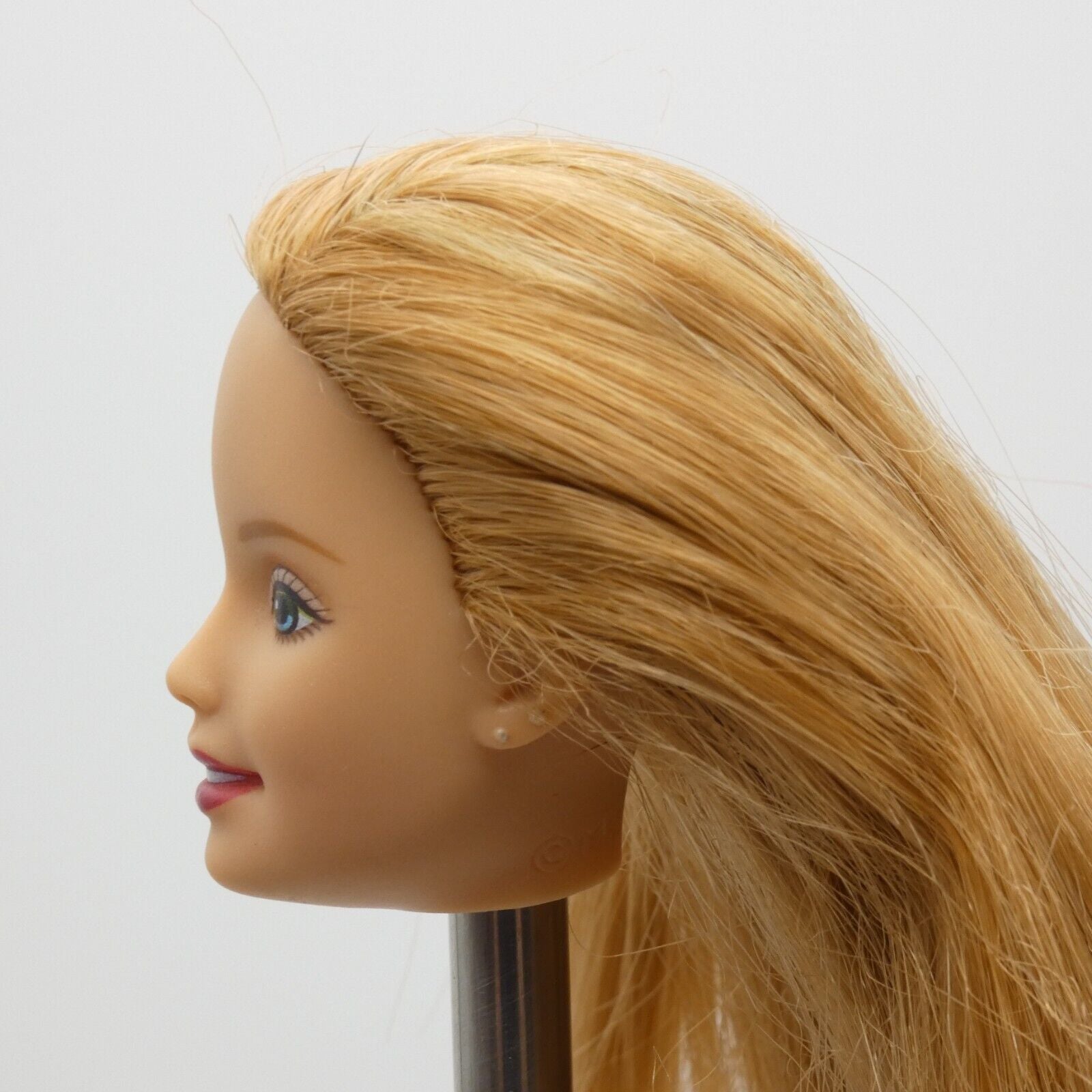 Barbie Xhilaration Doll Head Generation Girl Face Red Hair Blue Eyes 1999 23961