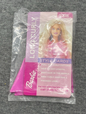 Barbie Cut N Style Doll Pink Cutting Cape Style Cards 56891 Mattel 2002 Inserts