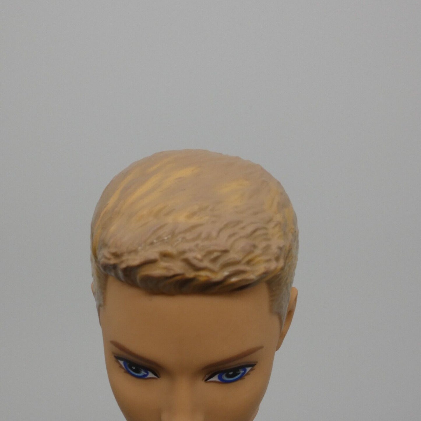 Barbie Pink Passport Ken Ryan Doll Head Molded Blonde Hair 2015 Mattel CCY12