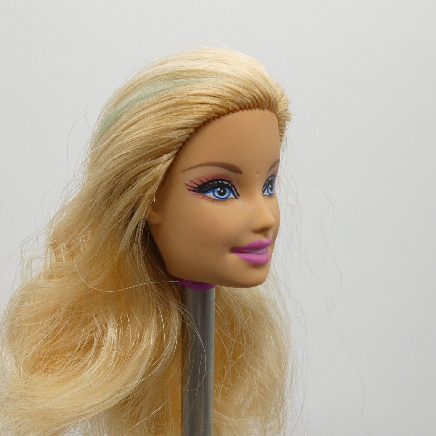 Barbie Doll 1998 Head Only Generation Girl Face Blonde Fairytale Magic Butterfly