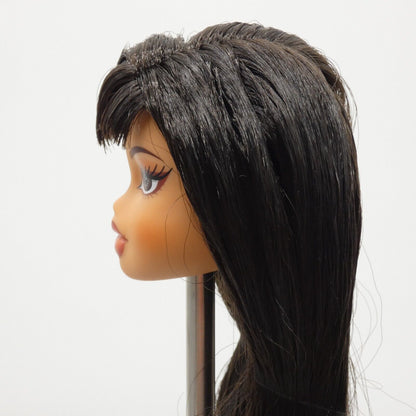 Bratz Doll Head Only Medium Light Tan Skin Kylie Jenner Day Long Hair 2023 O17B