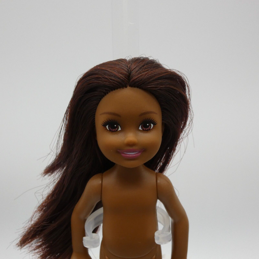 Barbie Chelsea Girl Doll AA Brown Hair Brown Eyes Medium Skin 2020 GHV56