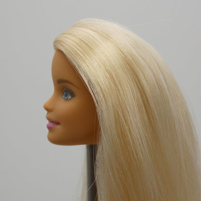 Barbie Equestrian Doll Head Only Millie Face Blonde Light Skin FXH13 Mattel