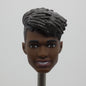 Barbie Fashionistas Ken Doll Head Spiky Quiff AA Dark Skin Tone 2022 HBV03