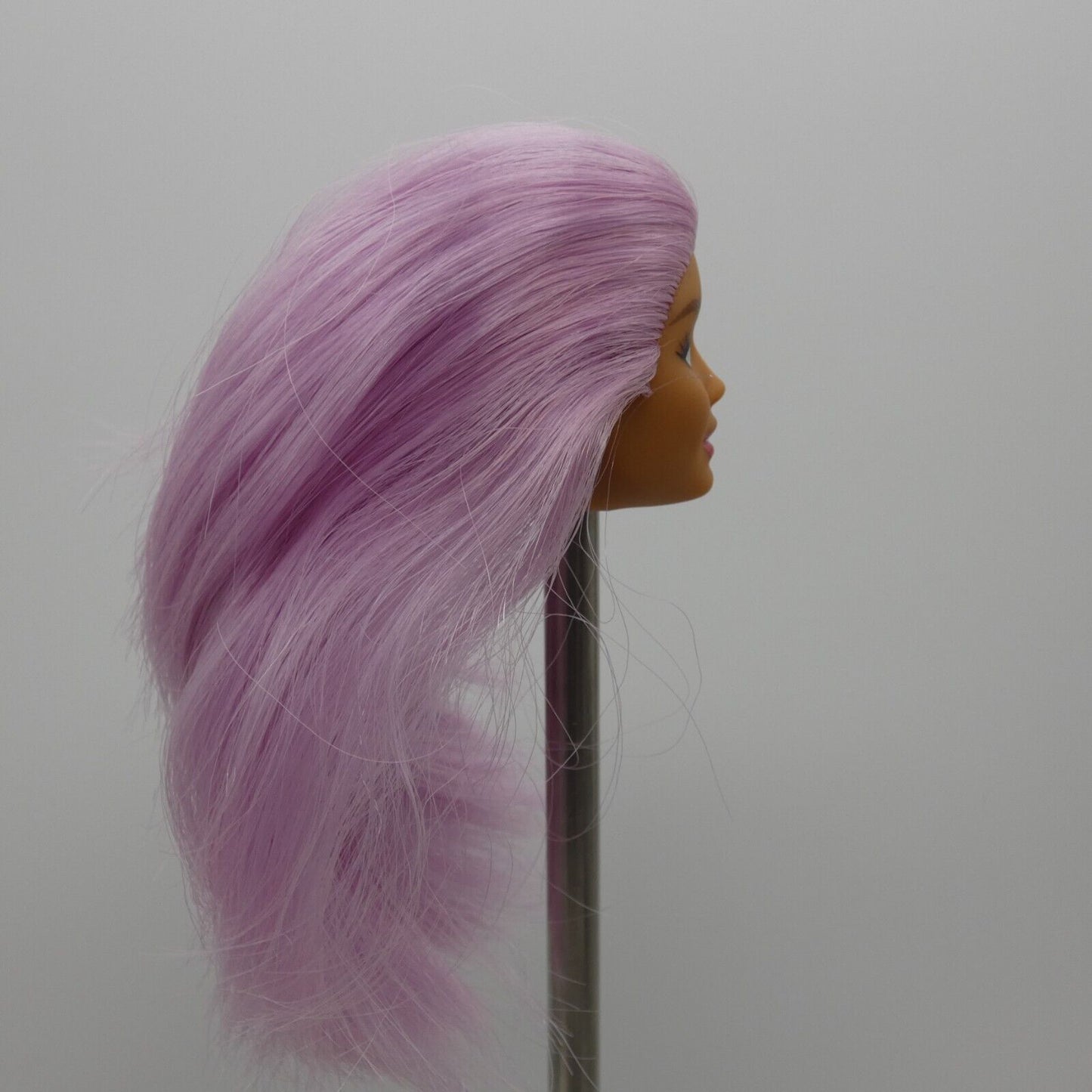 Barbie Careers Pop Star Doll Head Neysa Face Purple Hair 2019 Mattel FXN98