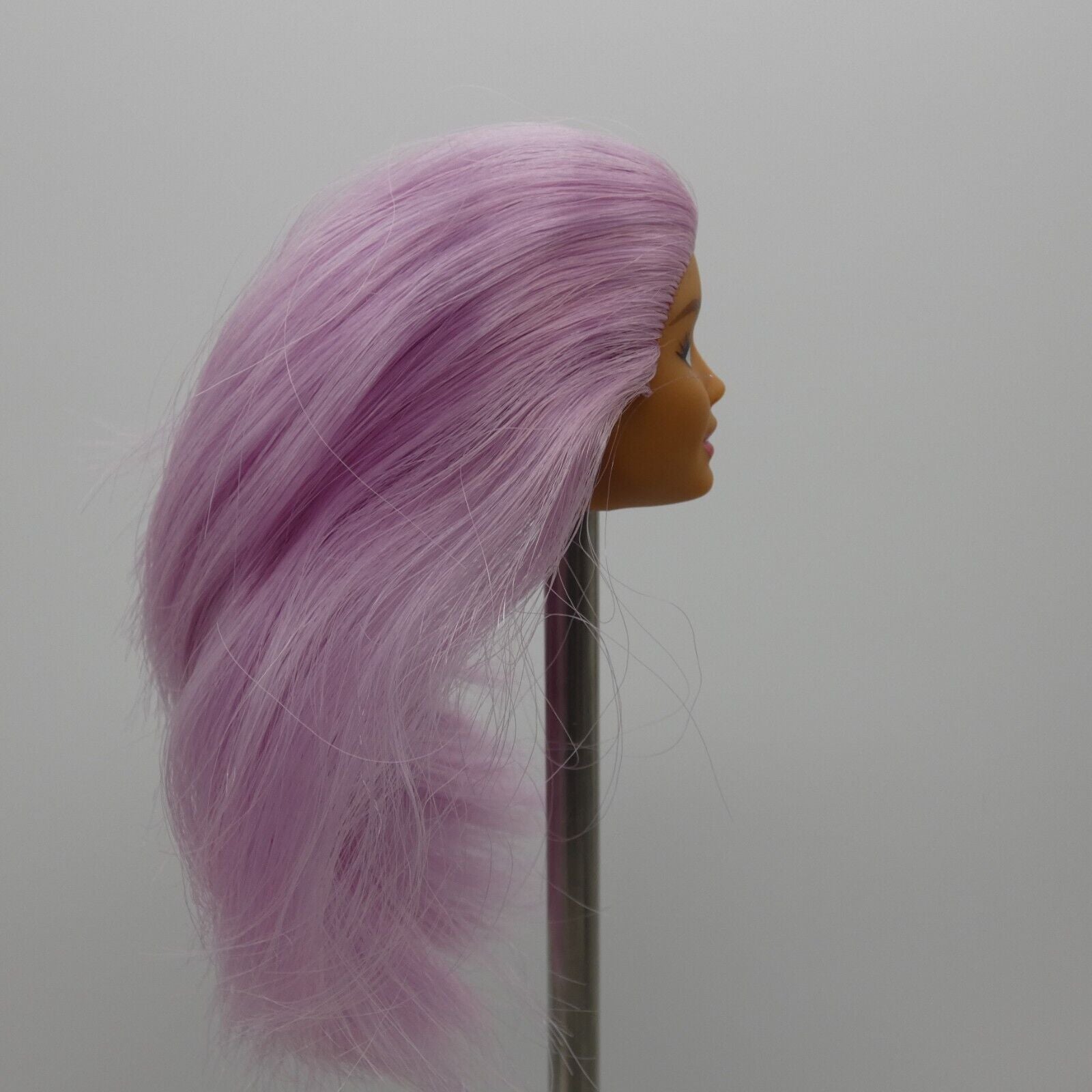 Barbie Careers Pop Star Doll Head Neysa Face Purple Hair 2019 Mattel FXN98