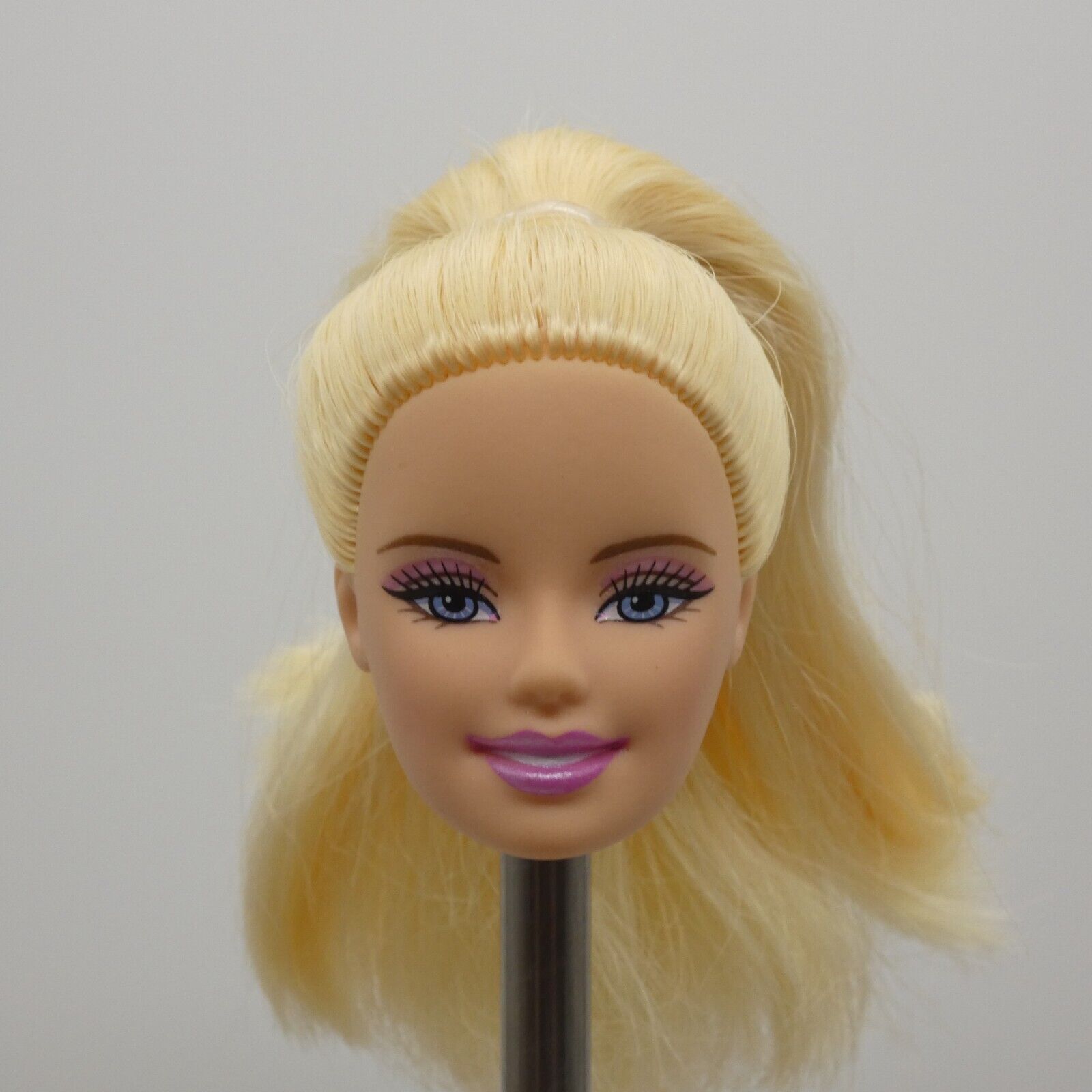 Barbie Ballerina Doll Head CEO Generation Girl Face Light Skin Blonde Mattel