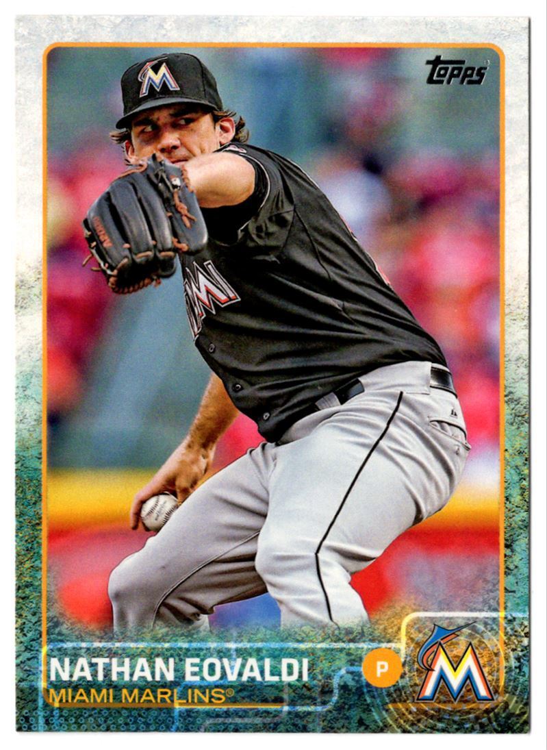 2015 Topps Nathan Eovaldi Miami Marlins #53