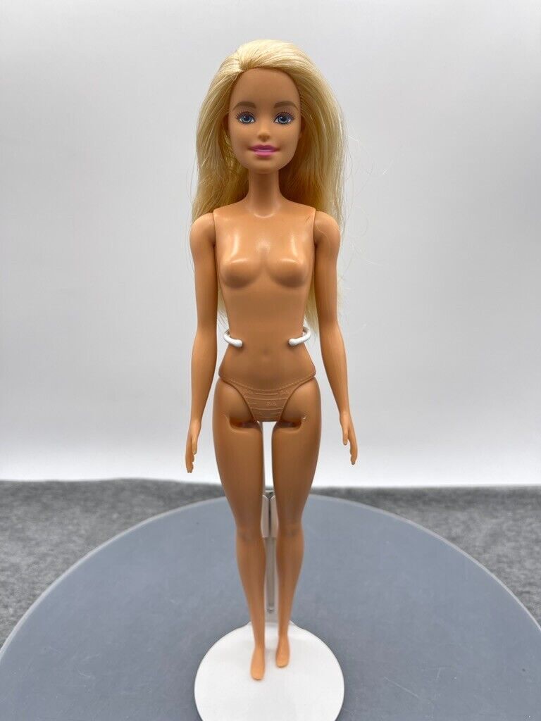 Barbie Doll Millie Blonde Nude Straight Arms Heel Feet Left Side Part 2009 Body