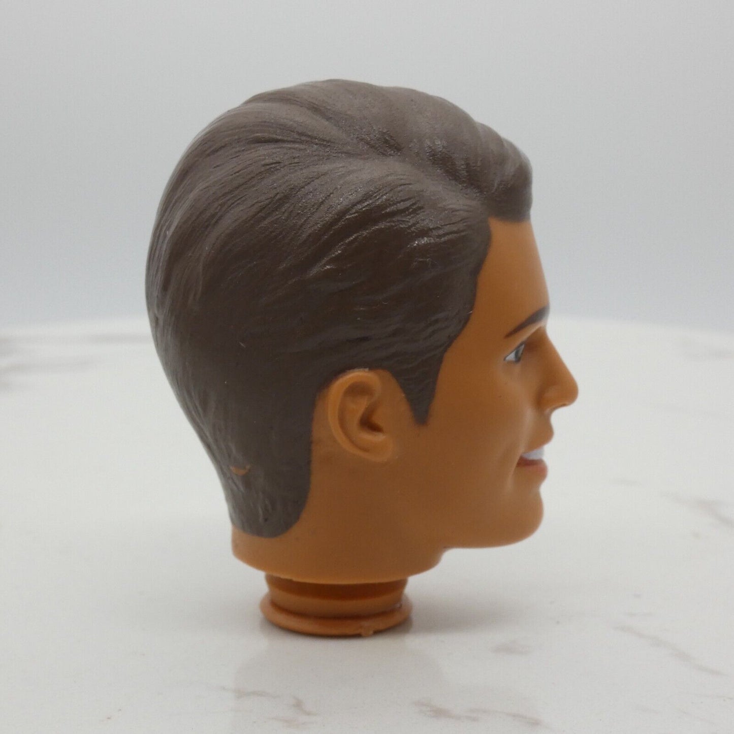 Barbie Star Trek Captain Kirk Ken Doll Head Brown Eyes Hair 1996 Mattel 15006