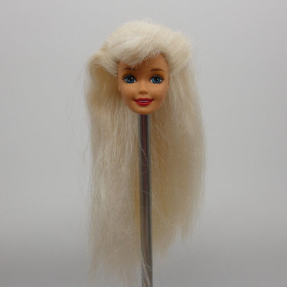 Barbie 90s Superstar Era Doll Head Only Blonde Medium Light Skin Mattel