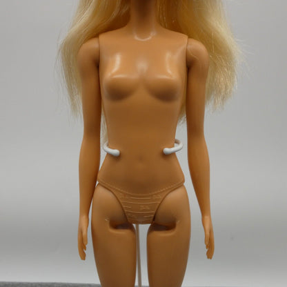 Barbie Doll Millie Blonde Nude Straight Arms Flat Feet Right Side Part 2015 Body