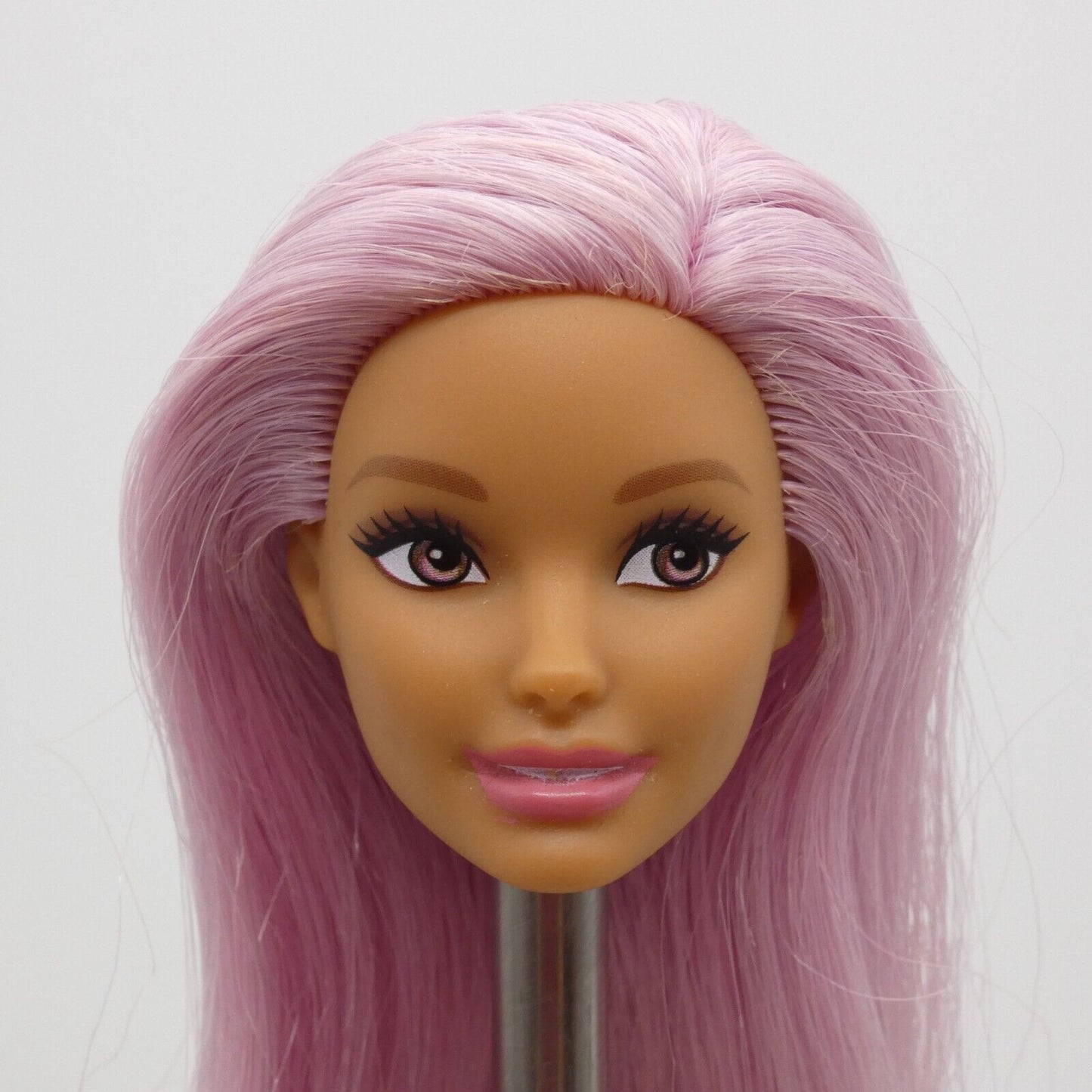 Barbie Careers Pop Star Doll Head Neysa Face Purple Hair Side Glance FXN98 2019