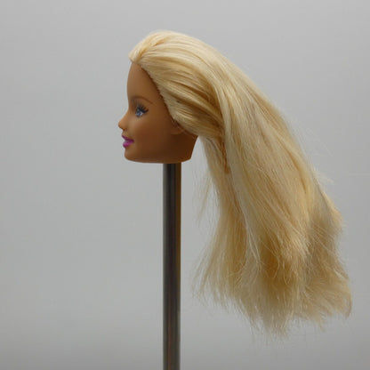 Barbie Generation Girl CEO Face Doll Big Head Only Fashion Fever Blonde Mattel