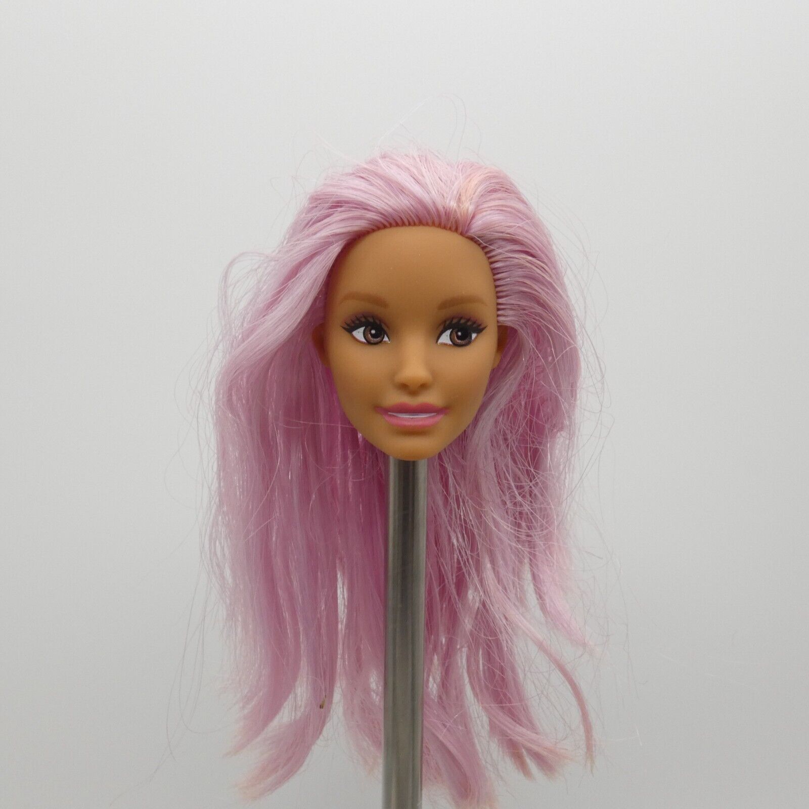 Barbie You Can Be A Pop Star Doll Head Neysa Face Purple Hair 2019 Mattel FXN98