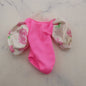 Peppermint Rose Doll Bodysuit Pink Puffy Satiny Sleeves 1992 Mattel