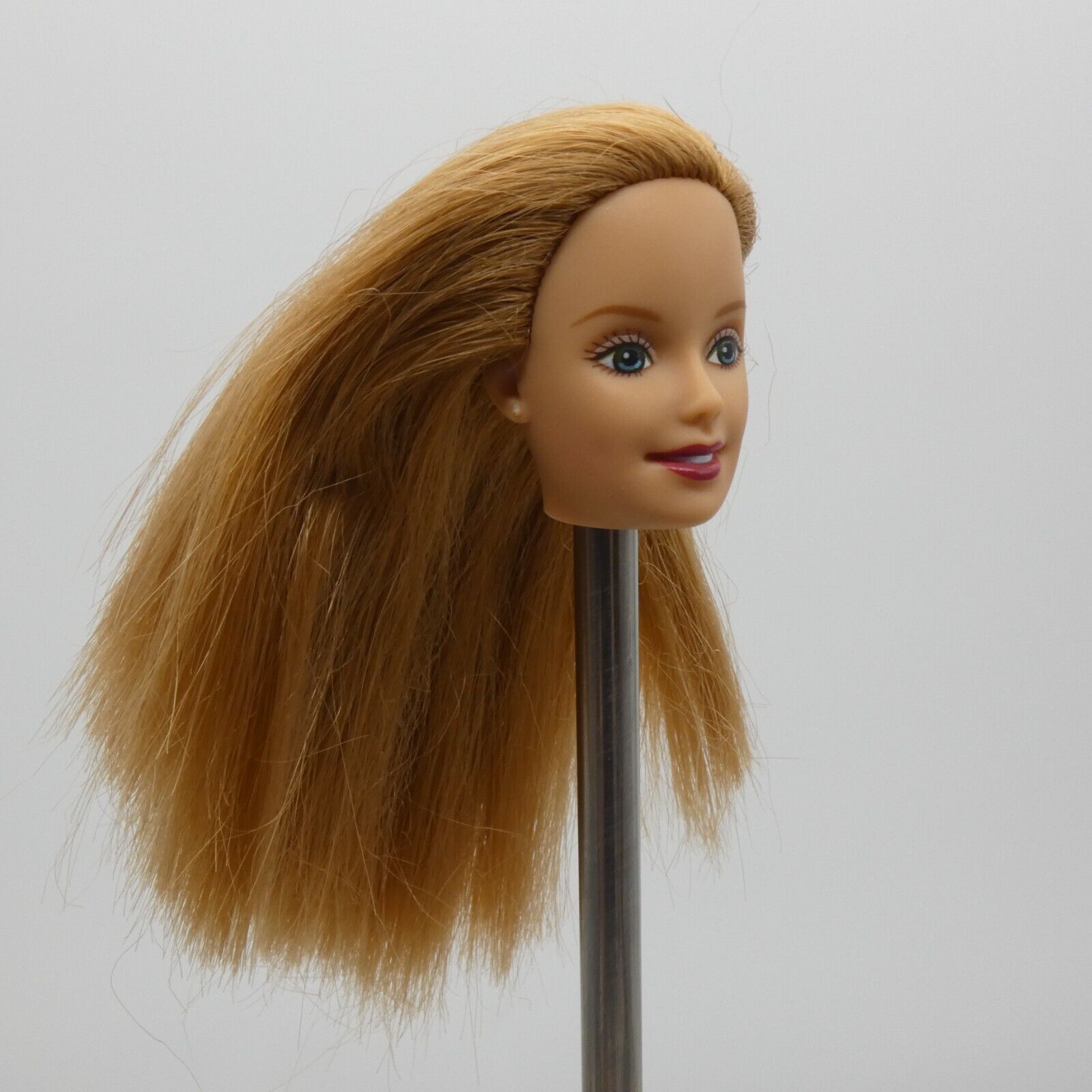 Barbie Xhilaration Doll Head Generation Girl Face Red Hair Blue Eyes 1999 23961