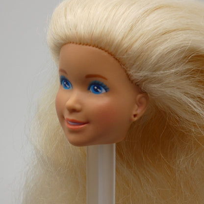 Barbie Teen Scene Jazzie Doll Head Only Blonde 1991 Medium Light Skin Tone