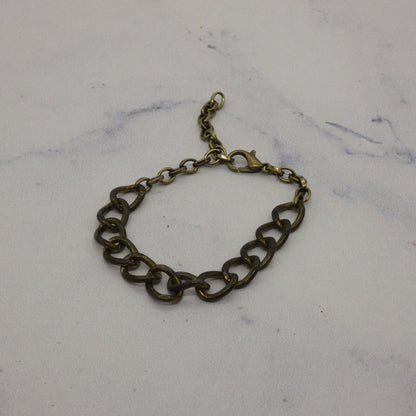 Barbie Curvy Doll Size Antique Bronze Chain Belt Chunky Adjustable Handmade OOAK