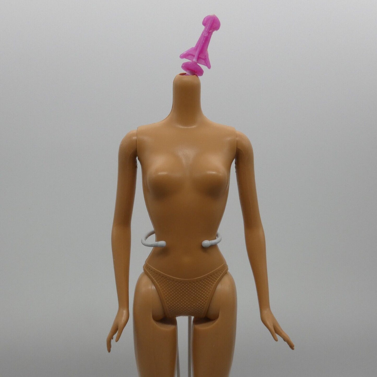 Barbie Fashion Fever Doll Body Bellybutton Light Skin Tone Straight Arms Mattel