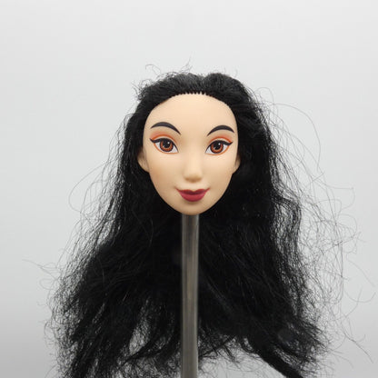 Disney Mulan Royal Shimmer Doll Head Light Skin Asian Hasbro E4167AS00