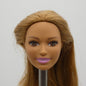 Barbie Beach Water Play Doll Head Summer Face Medium Light Skin 2016 DGT81