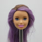 Barbie Skipper Babysitter Doll Head Brown Hair Purple Eyes Light Skin FJB00 2018