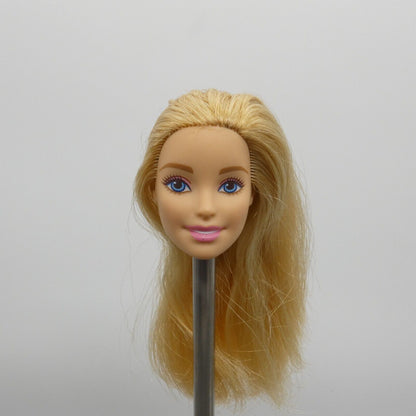 Barbie Beach Doll Head Millie Face Straight Hair Ponytail 2015 Mattel CFF12 B2