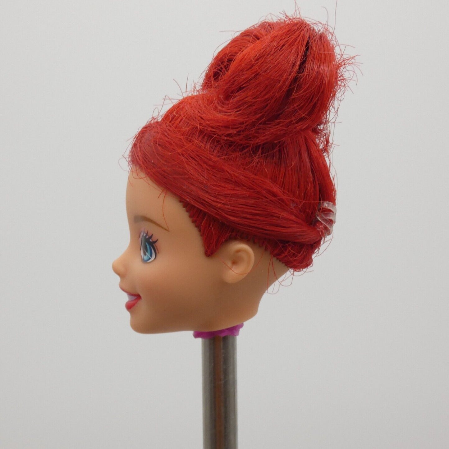 Disney The Little Mermaid Ariel Doll Head Princess Ballerina 2012 Mattel X9344