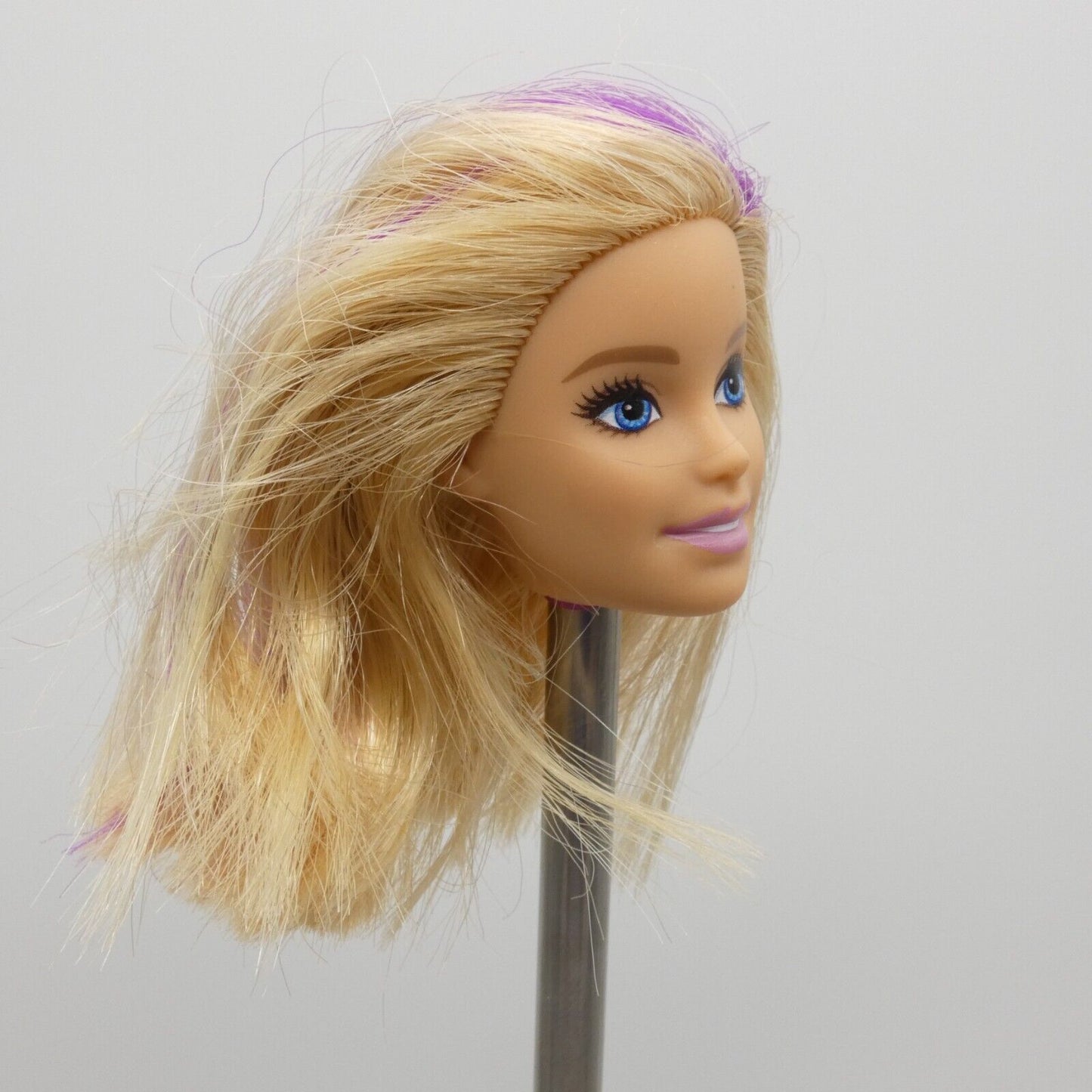 Barbie Dreamtopia Princess Doll Head Millie Face Blonde Purple Hair 2020 GJK13