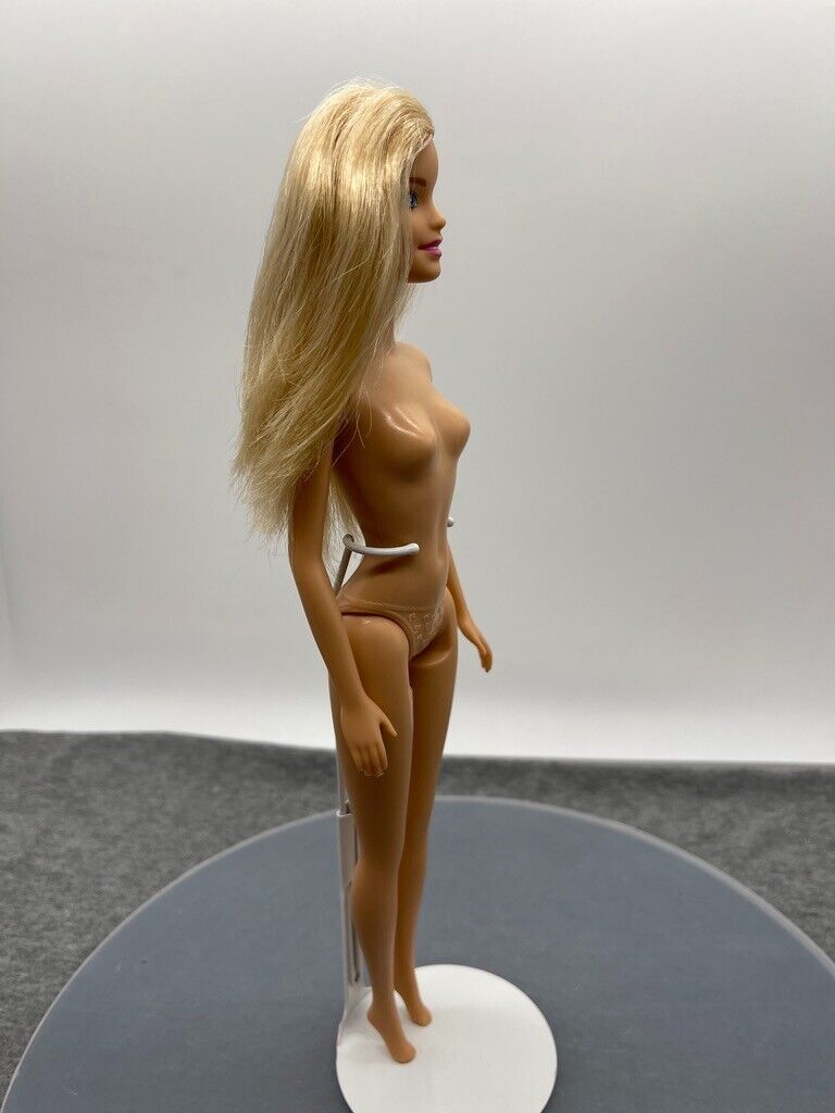 Barbie Doll Millie Blonde Nude Heel Feet DJR56 Mattel 2016 Straight Arms