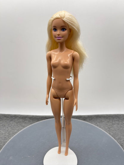 Barbie Doll Millie Blonde Nude Straight Arms Heel Feet 2022 Mattel HBV05