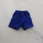 Barbie Doll Size Shorts Royal Blue Mid Thigh Elastic Waist Fits Fashionistas