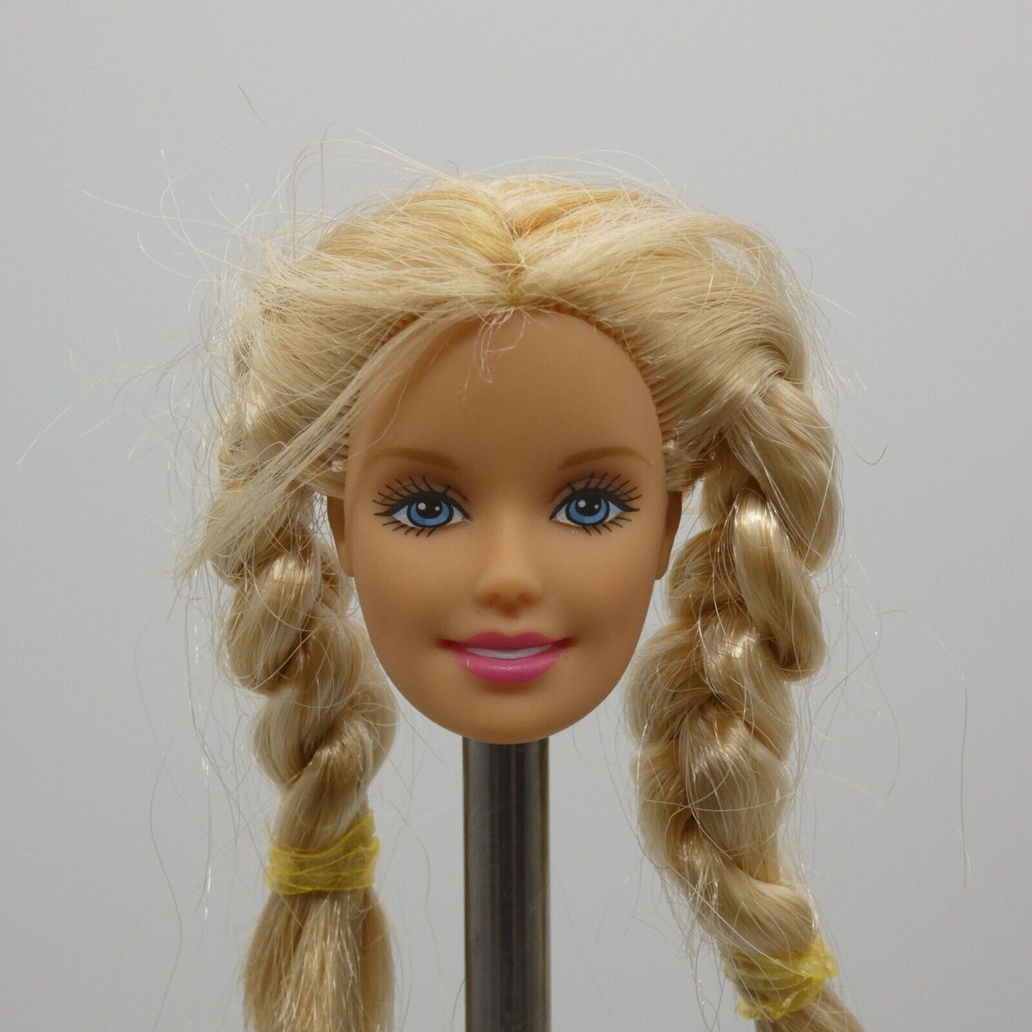 Barbie Walking Doll Head Generation Girl Blonde Braids Medium Light Skin 22232