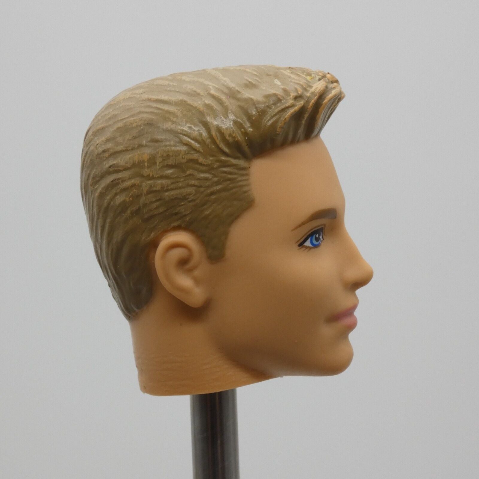 Barbie Fashionistas 1 Ken Ryan Doll Head Molded Blonde Hair 2013 Mattel CFG19