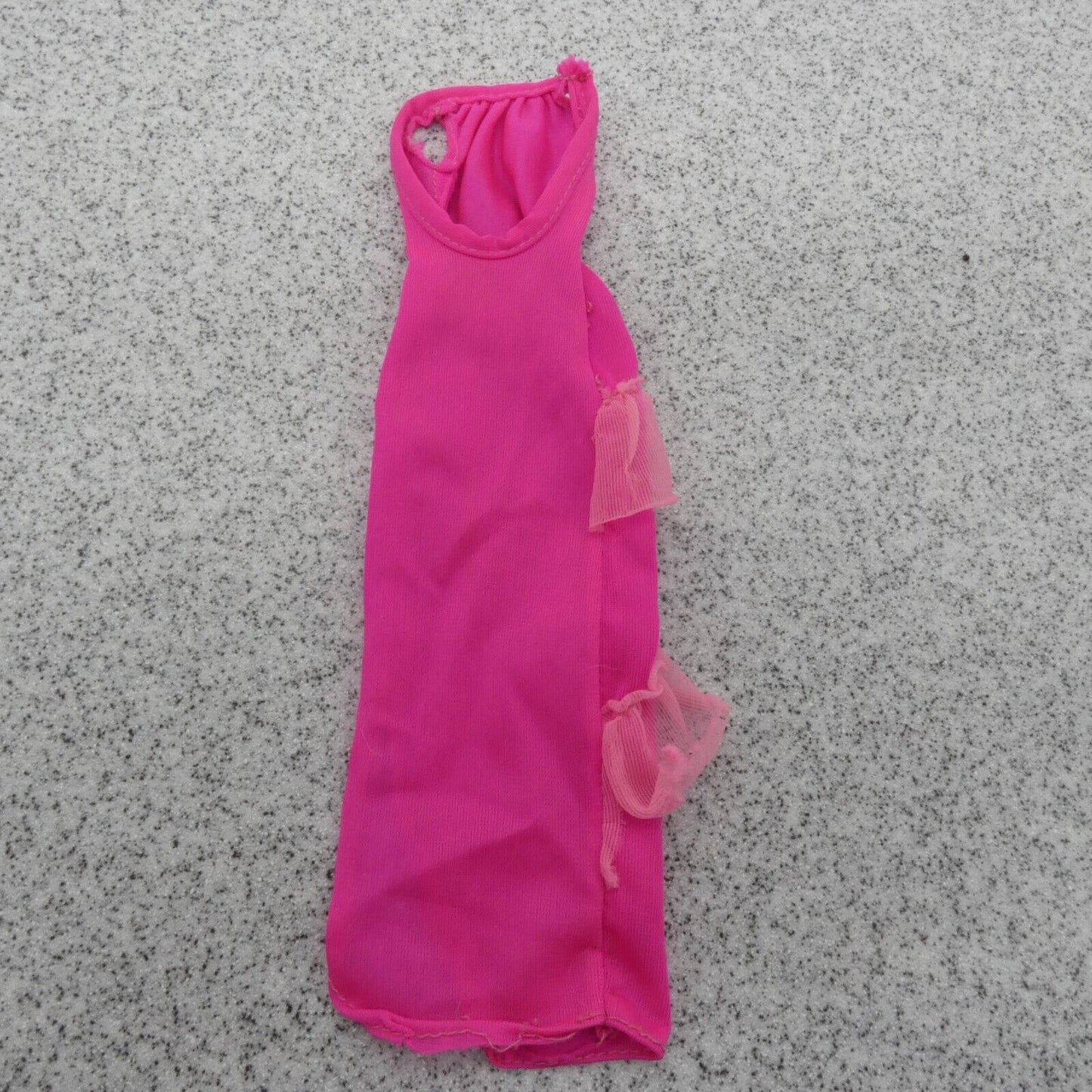 Barbie Best Buy Fashions Doll Dress Pink Sleeveless Ruffles 1978 Mattel 2223