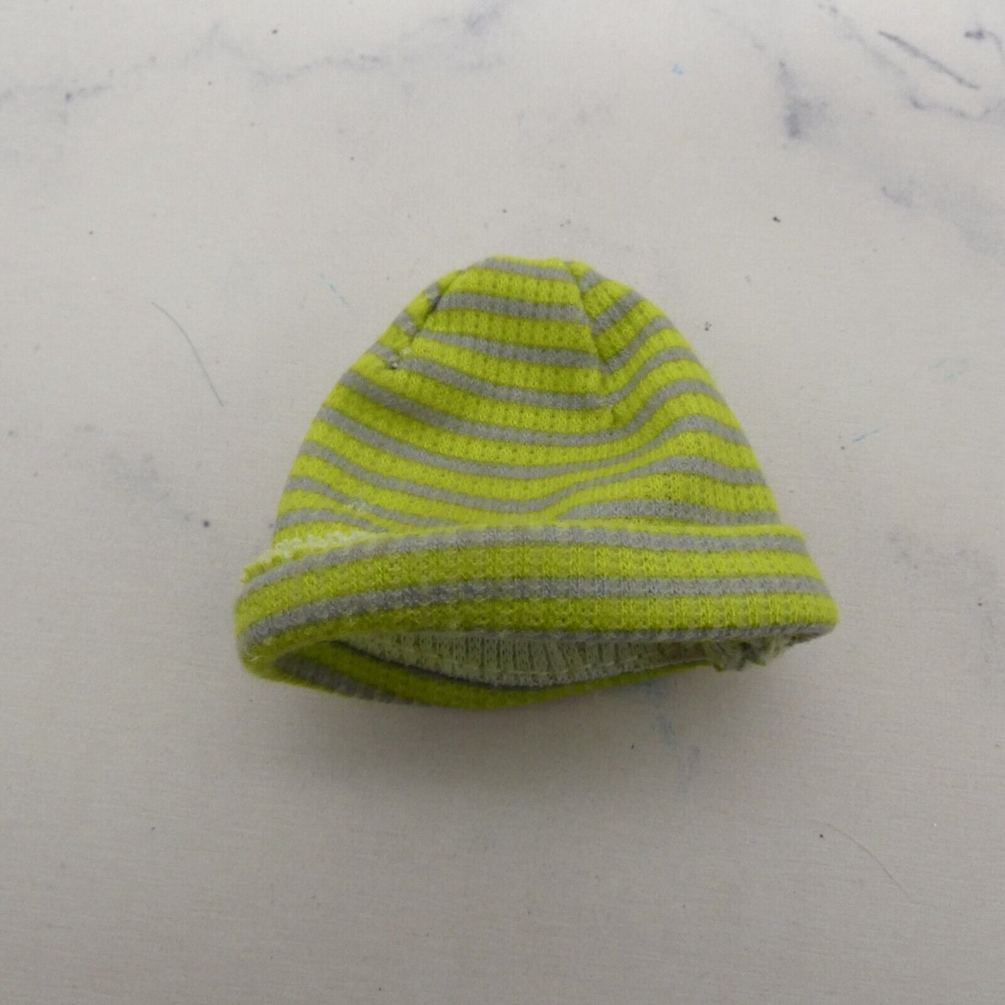 Project Mc2 Camryn Coyle Doll Hat Beanie Cap Green Gray Stripe 2015 MGA 24215REE