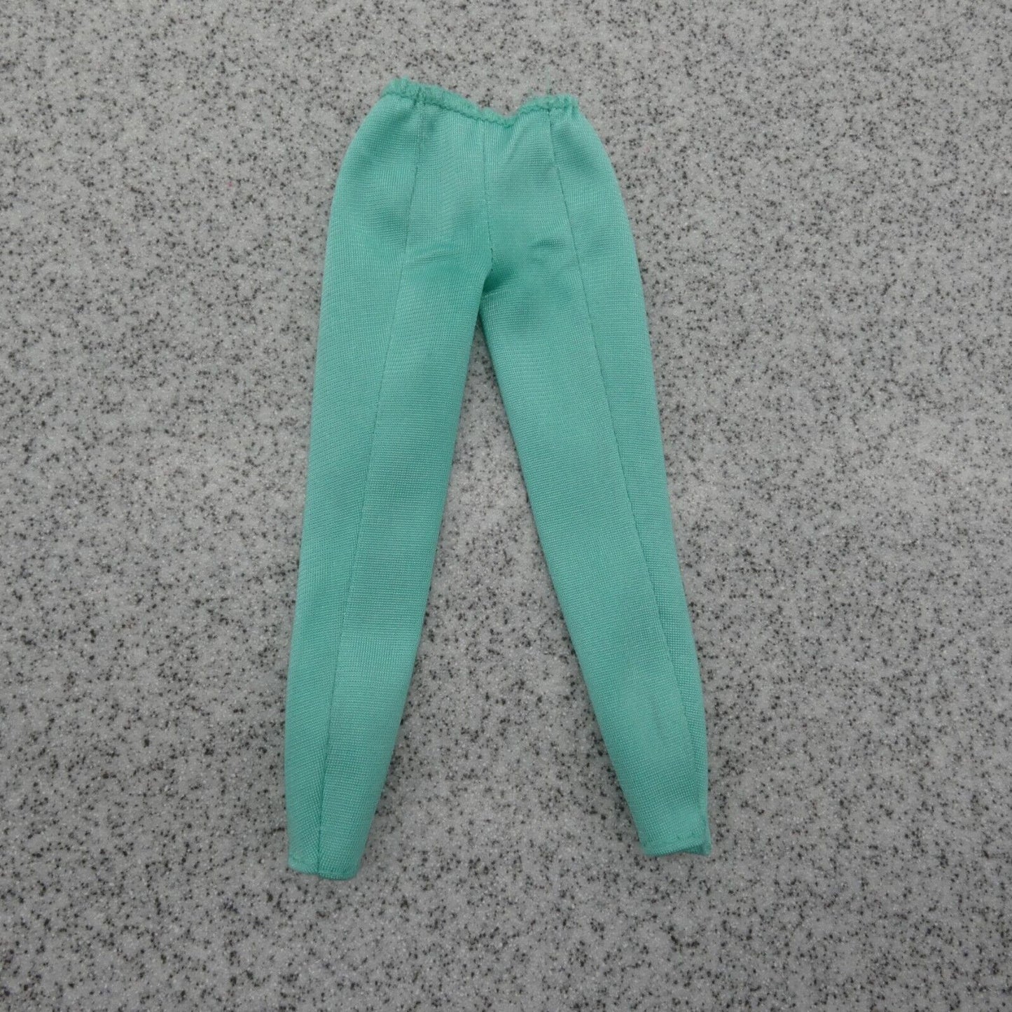 Barbie Doll Size Pants Scrubs Aqua Green Elastic Waist