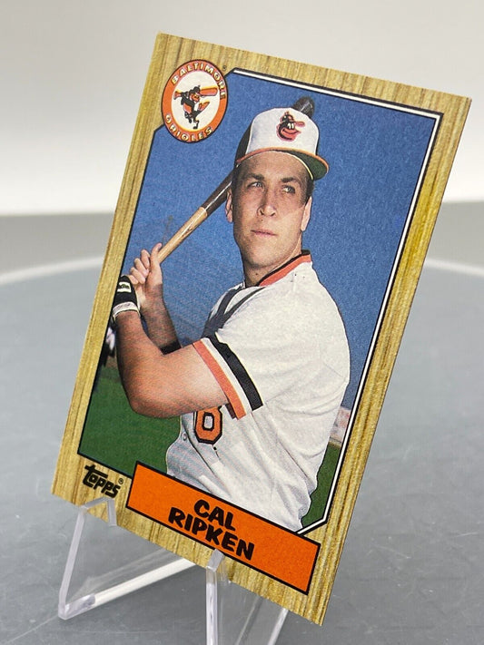 1987 Topps Cal Ripken #784 Baltimore Orioles Short Stop Third Base